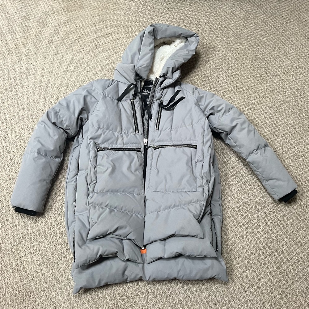 New Orolay Gray Puffer